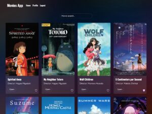 MyFlix<br/>React App