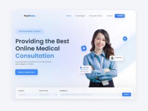 Web Application for<br/ >Psychological Appointments